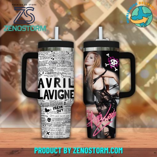 Avril Lavigne Freak Out Stanley Tumbler