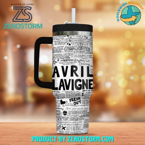 Avril Lavigne Freak Out Stanley Tumbler