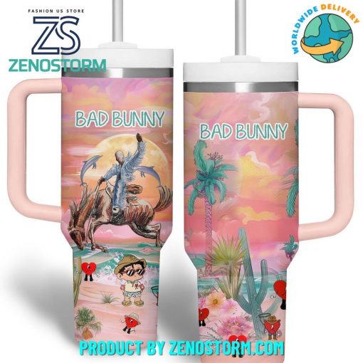 Bad Bunny Rapper Summer New Stanley Tumbler