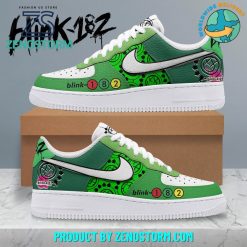 Blink-182 Band Green New Nike Air Force 1