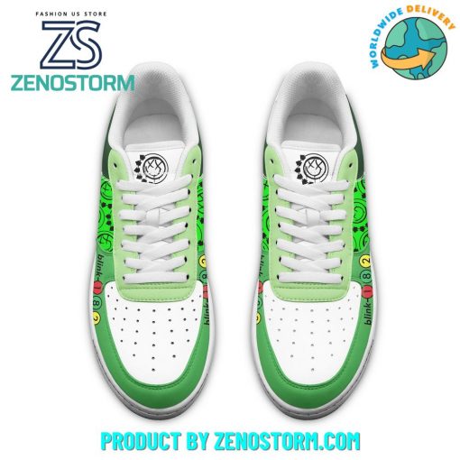 Blink-182 Band Green New Nike Air Force 1