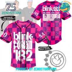 Blink182 One More Time Tour Customized Baseball Jersey