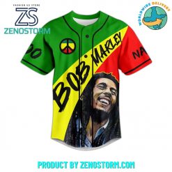 Bob Marley Feel Alright Custom Name Baseball Jersey