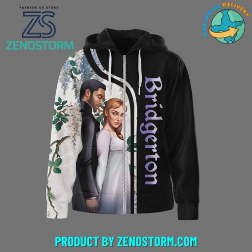 Bridgerton There Is Nothing I Desire More Zip Hoodie