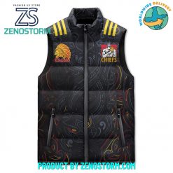 Chiefs Rugby Unleash Our Tribe Sleeveless Puffer Down Vest