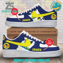 Club America Liga MX Custom Name Nike Air Force 1