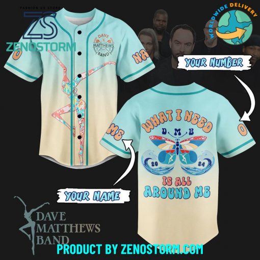 Dave Matthews Band New 2024 Customized Baseball Jersey