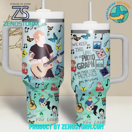 Ed Sheeran We Made These Memories Special Stanley Tumbler