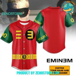 Eminem King Of Rap Custom Name Baseball Jersey