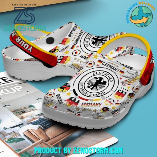 Germany EURO 2024 Special Custom Name Crocs