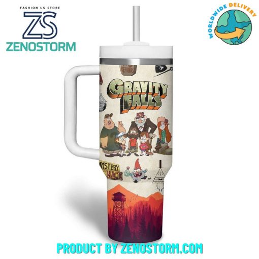 Gravity Falls Cartoon 40 oz Stanley Tumbler