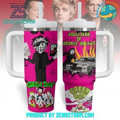 Green Day Boule Vard Of Broken Dreams Stanley Tumbler