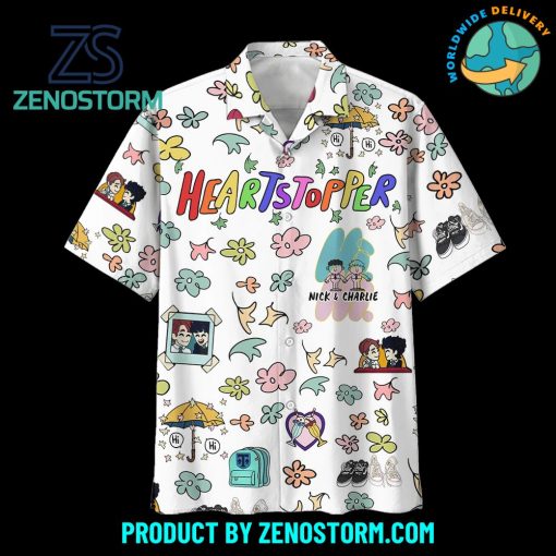 Heartstopper TV Series Custom Name Hawaiian Shirt