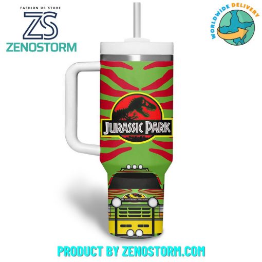 Jurassic Park Movie Custom Name Stanley Tumbler