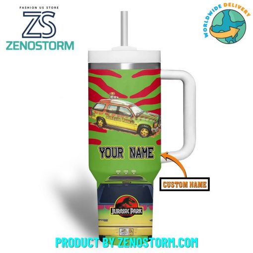 Jurassic Park Movie Custom Name Stanley Tumbler