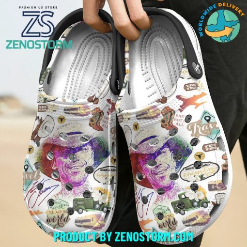 Kenny Chesney All Over The World Customized Crocs