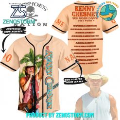 Kenny Chesney Sun Goes Down Tour Customized Baseball Jersey