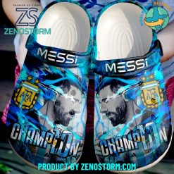 Lionel Messi Footballer Sport Crocs Shoes