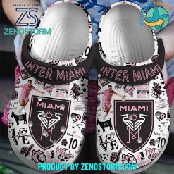 Lionel Messi Inter Miami Football Soccer Sport Crocs Shoes