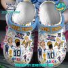 Lionel Messi FC Barcelona Soccer Sport Crocs Shoes