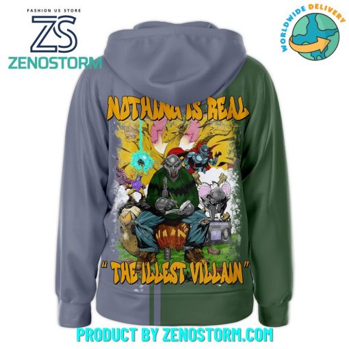 MF Doom Nothing Is Real Zip Hoodie