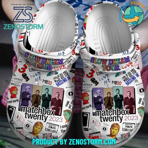 Matchbox Twenty Band Slow Dream Tour Crocs