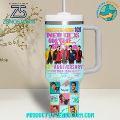New Kids On The Block 40th Anniversary Stanley Tumbler