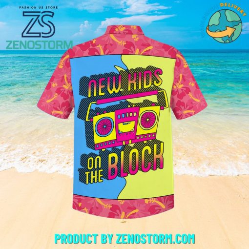 New Kids On The Block Summer Hawaiian Shirt