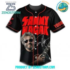 Sammy Hagar 2024 Tour Custom Name Baseball Jersey