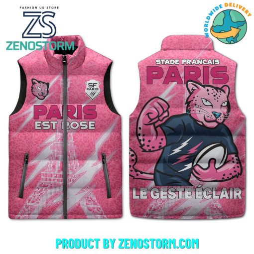 Stade Francais Paris Sleeveless Puffer Down Vest