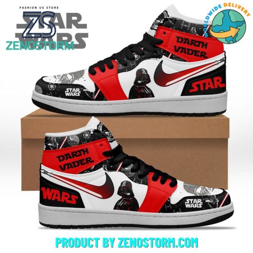 Star Wars Darth Vader Black Red Nike Air Jordan 1