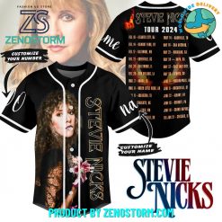Stevie Nicks Tour 2024 Custom Name Baseball Jersey