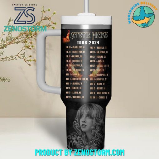 Stevie Nicks Tour 2024 Custom Name Stanley Tumbler