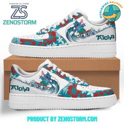 Stitch Aloha Summer Flowers Nike Air Force 1