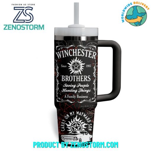 Supernatural Winchester Brothers Stanley Tumbler