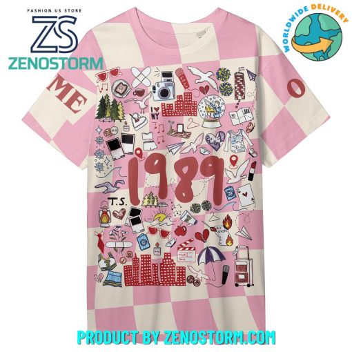 Taylor Swift 1989 Swiftie Custom Name Shirt