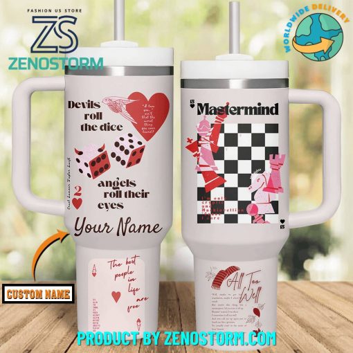 Taylor Swift Devils Roll The Dice Custom Name Stanley Tumbler