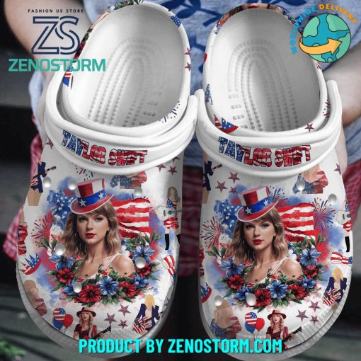 Taylor Swift Happy 4th Of July Crocs