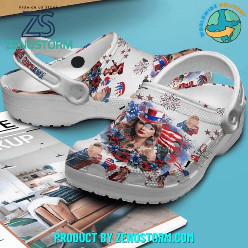 Taylor Swift Happy 4th Of July Crocs