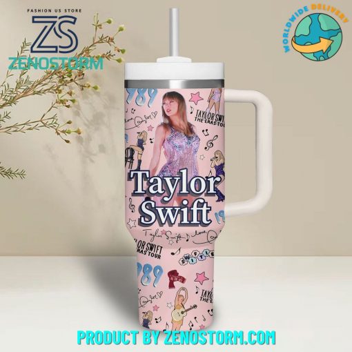 Taylor Swift The Eras Tour 1989 Pink Stanley Tumbler