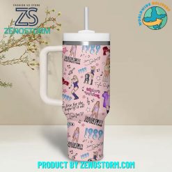 Taylor Swift The Eras Tour 1989 Pink Stanley Tumbler