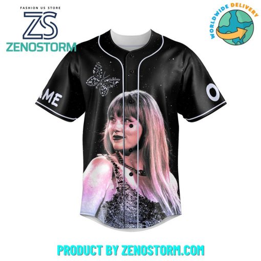 Taylor Swift The Eras Tour Customized Black Baseball Jersey