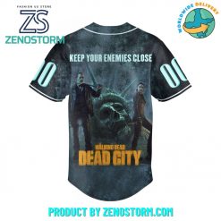 The Walking Dead City Custom Name Baseball Jersey