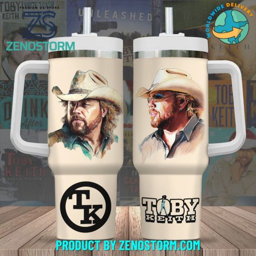 Toby Keith American Country Singer 40 oz Stanley Tumbler