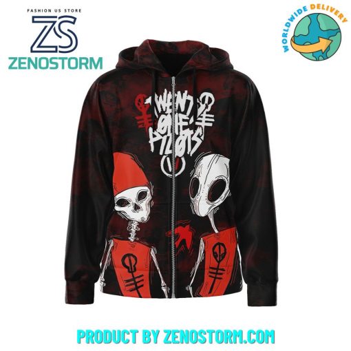 Twenty One Pilots I Have Got Two Faces Zip Hoodie