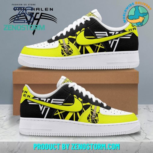 Van Halen Band Black Yellow Nike Air Force 1