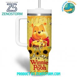 Winnie The Pooh Custom Name Stanley Tumbler