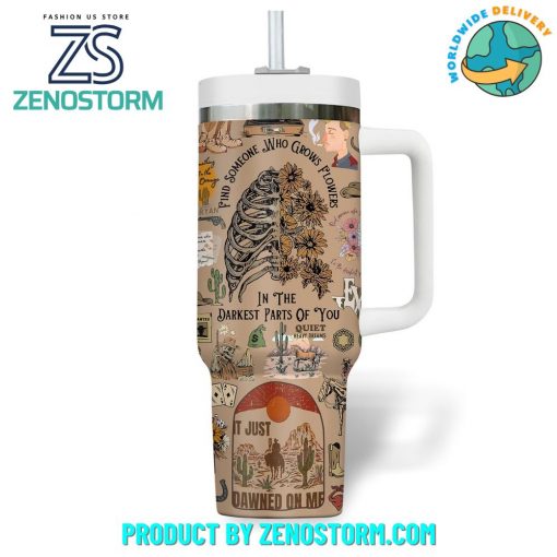 Zach Bryan The Quittin Time Tour Stanley Tumbler