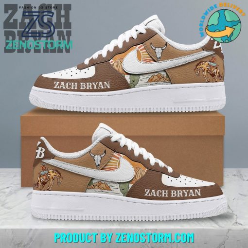 Zach Bryan Tour 2024 Special Nike Air Force 1