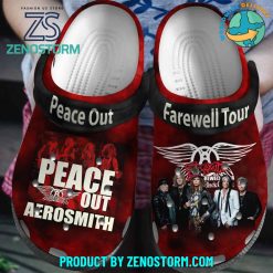 Aerosmith Peace Out Farewell Tour Crocs